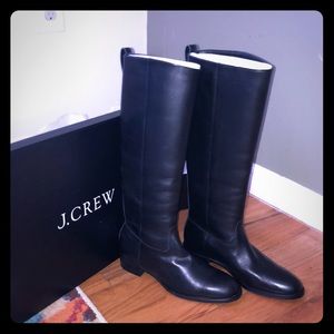 Leather insole boots